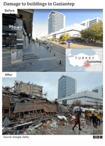 earth quake at Turkey